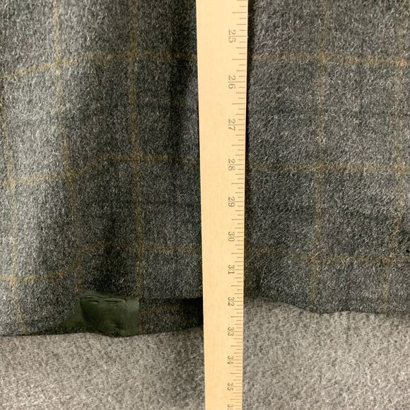 Brooks Brothers Blazer Jacket Mens 44 LG Camelhair Sport‎ Coat Window Pane - Picture 9 of 15